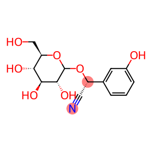 (S)-α-(β-D-Glucopyranosyloxy)-3-hydroxybenzeneacetonitrile