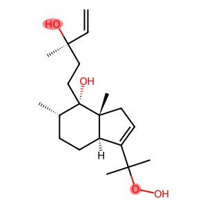 (3aS,7S,αR)-α-Vinyl-3a,4,5,6,7,7a-hexahydro-3-(1-hydroperoxy-1-methylethyl)-7-hydroxy-α,6α,7aβ-trimethyl-1H-indene-7-(1-propanol)