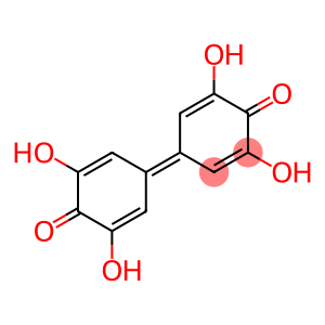 2,5-Cyclohexadien-1-one, 4-(3,5-dihydroxy-4-oxo-2,5-cyclohexadien-1-ylidene)-2,6-dihydroxy-