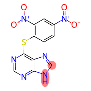 9H-Purine,6-[(2,4-dinitrophenyl)thio]-