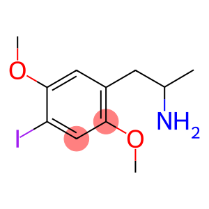 4-Iodo-2,5-dimethoxyphenylisopropylamine hydrochloride, (+-)-isomer