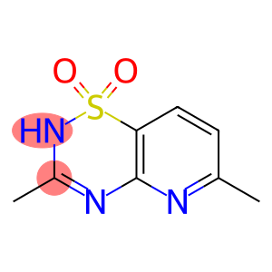 2H-Pyrido[2,3-e]-1,2,4-thiadiazine, 3,6-dimethyl-, 1,1-dioxide (9CI)