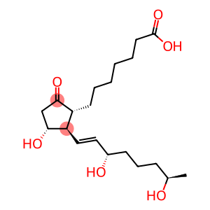 9-oxo-11α,15S,19R-trihydroxy-prost-13E-en-1-oic acid