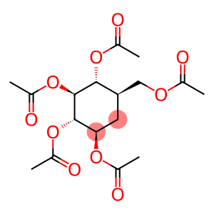 1,2,3,4-tetraacetoxy-5-(acetoxymethyl)cyclohexane