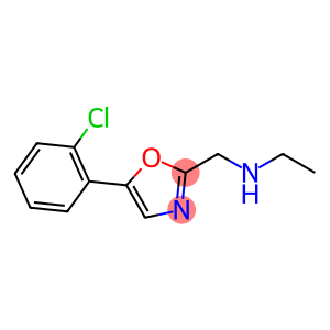 2-Ethylaminomethyl-5-(2-chlorophenyl)oxazole