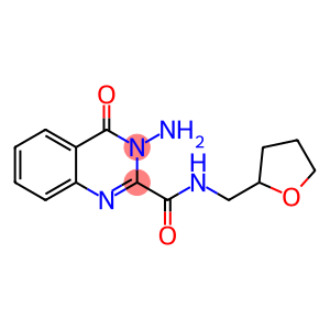 3-Amino-3,4-dihydro-4-oxo-2-{[(tetrahydrofur-2-yl)methyl]carbamoyl}quinazoline, 2-({[(3-Amino-3,4-dihydro-4-oxoquinazolin-2-yl)carbonyl]amino}methyl)furan