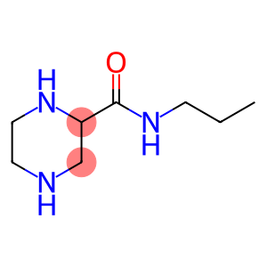 2-Piperazinecarboxamide, N-propyl-