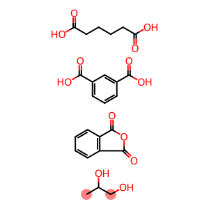 1,3-苯二甲酸与己二酸、1,3-异苯并呋喃二酮和1,2-丙二醇的聚合物
