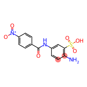 2-amino-5-(p-nitrobenzamido)benzenesulphonic acid