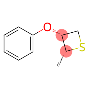 Thietane, 2-methyl-3-phenoxy-, (2R,3R)-rel- (9CI)