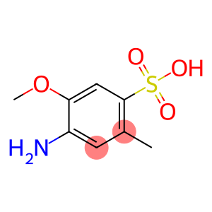 4-amino-5-methoxytoluene-2-sulphonic acid