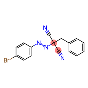 Malononitrile, benzyl 4-bromophenyldiazenyl-