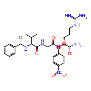 L-Argininamide, N-benzoyl-L-valylglycyl-N-(4-nitrophenyl)-