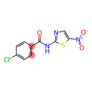 Benzamide,4-chloro-N-(5-nitro-2-thiazolyl)-