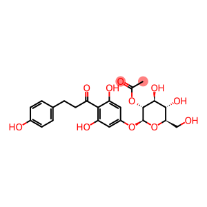 1-Propanone, 1-[4-[(2-O-acetyl-β-D-glucopyranosyl)oxy]-2,6-dihydroxyphenyl]-3-(4-hydroxyphenyl)-