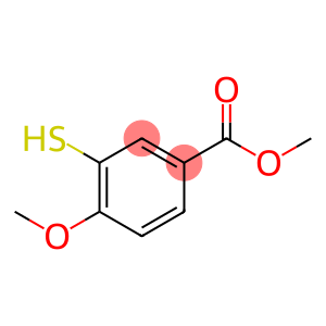 Benzoic acid, 3-mercapto-4-methoxy-, methyl ester