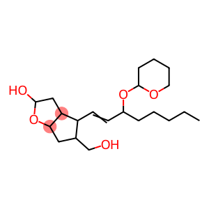 2H-Cyclopenta[b]furan-5-methanol, hexahydro-2-hydroxy-4-[3-[(tetrahydro-2H-pyran-2-yl)oxy]-1-octen-1-yl]-