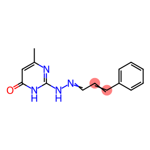 2-(肉桂基亚肼基)-4-羟基-6-甲基嘧啶