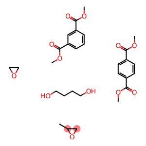 1,3-Benzenedicarboxylic acid, dimethyl ester, polymer with 1,4-butaned iol, dimethyl 1,4-benzenedicarboxylate, methyloxirane and oxirane