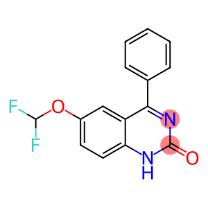 2(1H)-Quinazolinone, 6-(difluoromethoxy)-4-phenyl-