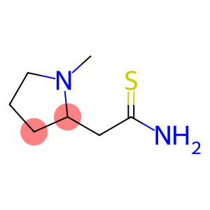 2-Pyrrolidineethanethioamide,1-methyl-(9CI)