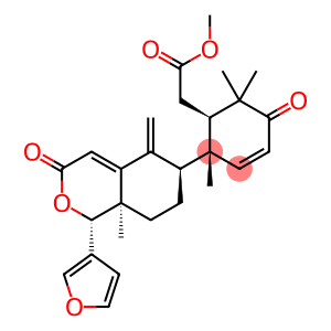 (1R,2R)-2-[(1R)-1α-(3-Furanyl)-3,5,6,7,8,8a-hexahydro-8aα-methyl-5-methylene-3-oxo-1H-2-benzopyran-6β-yl]-2,6,6-trimethyl-5-oxo-3-cyclohexene-1-acetic acid methyl ester