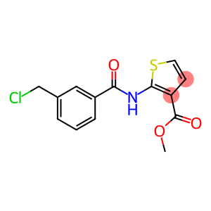 2-(3-Chloromethyl-benzoylamino)-thiophene-3-carboxylic acidmethylester
