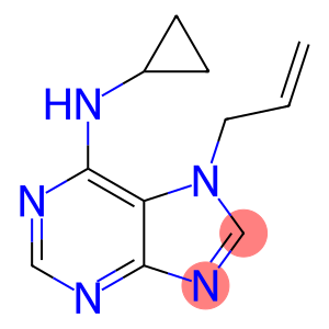 7H-Purin-6-amine, N-cyclopropyl-7-(2-propenyl)-