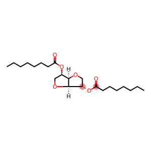 1,4:3,6-dianhydro-2,5-di-O-octanoyl-D-glucitol