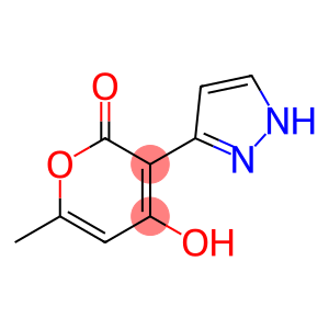 4-羟基-6-甲基-3-(1H-吡唑-3-基)-2H-吡喃-2-酮