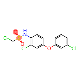 Methanesulfonamide, 1-chloro-N-[2-chloro-4-(3-chlorophenoxy)phenyl]-