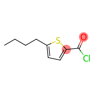 2-Thiophenecarbonyl chloride, 5-butyl- (9CI)