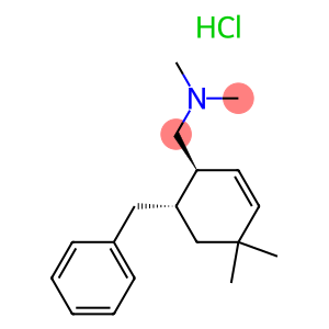 1,6-trans-N,N-dimethyl-(6-benzyl-4,4-dimethyl-2-cyclohexenyl)methylamine hydrochloride