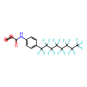 2-Propenamide, N-[4-(1,1,2,2,3,3,4,4,5,5,6,6,7,7,8,8,8-heptadecafluorooctyl)phenyl]-