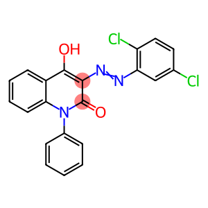 2(1H)-Quinolinone, 3-[2-(2,5-dichlorophenyl)diazenyl]-4-hydroxy-1-phenyl-
