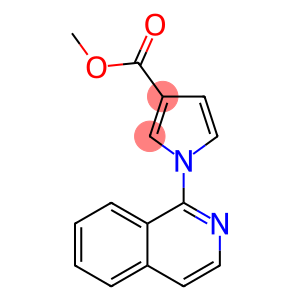 1H-Pyrrole-3-carboxylic acid, 1-(1-isoquinolinyl)-, methyl ester