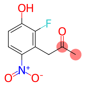 1-(2-氟-3-羟基-6-硝基苯基)丙-2-酮