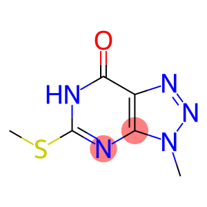 3-methyl-5-(methylthio)-3H-[1,2,3]triazolo[4,5-d]pyrimidin-7(4H)-one