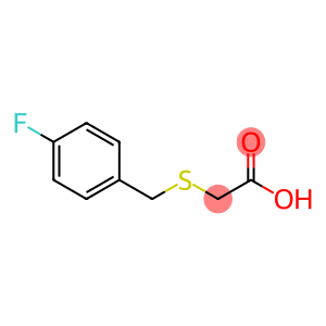 Acetic acid, 2-[[(4-fluorophenyl)methyl]thio]-