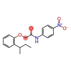 2-[2-(sec-butyl)phenoxy]-N-(4-nitrophenyl)acetamide