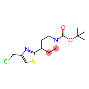 1,1-dimethylethyl 4-[4-(chloromethyl)-1,3-thiazol-2-yl]piperidine-1-carboxylate