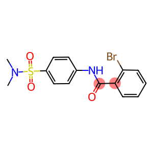2-bromo-N-{4-[(dimethylamino)sulfonyl]phenyl}benzamide