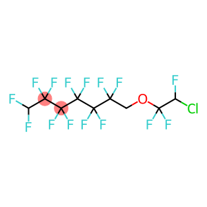1,1,2-Trifluoro-2-chloroethyl-2,2,3,3,4,4,5,5,6,6,7,7-dodecafluorohept yl ether
