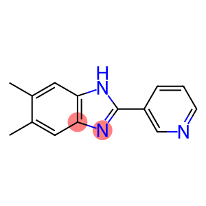 1H-Benzimidazole, 5,6-dimethyl-2-(3-pyridinyl)-