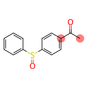 Ethanone, 1-[4-(phenylsulfinyl)phenyl]-