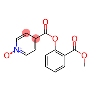 4-Pyridinecarboxylicacid, 2-(methoxycarbonyl)phenyl ester, 1-oxide