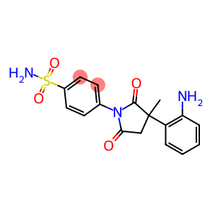 Benzenesulfonamide,4-[3-(2-aminophenyl)-3-methyl-2,5-dioxo-1-pyrrolidinyl]-