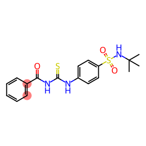 N-[({4-[(tert-butylamino)sulfonyl]phenyl}amino)carbonothioyl]benzamide