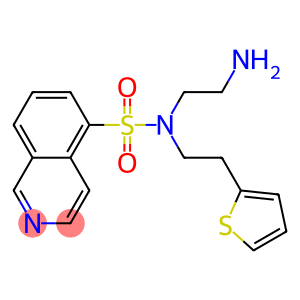 5-Isoquinolinesulfonamide, N-(2-aminoethyl)-N-[2-(2-thienyl)ethyl]-
