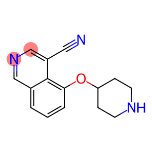 4-Isoquinolinecarbonitrile, 5-(4-piperidinyloxy)-